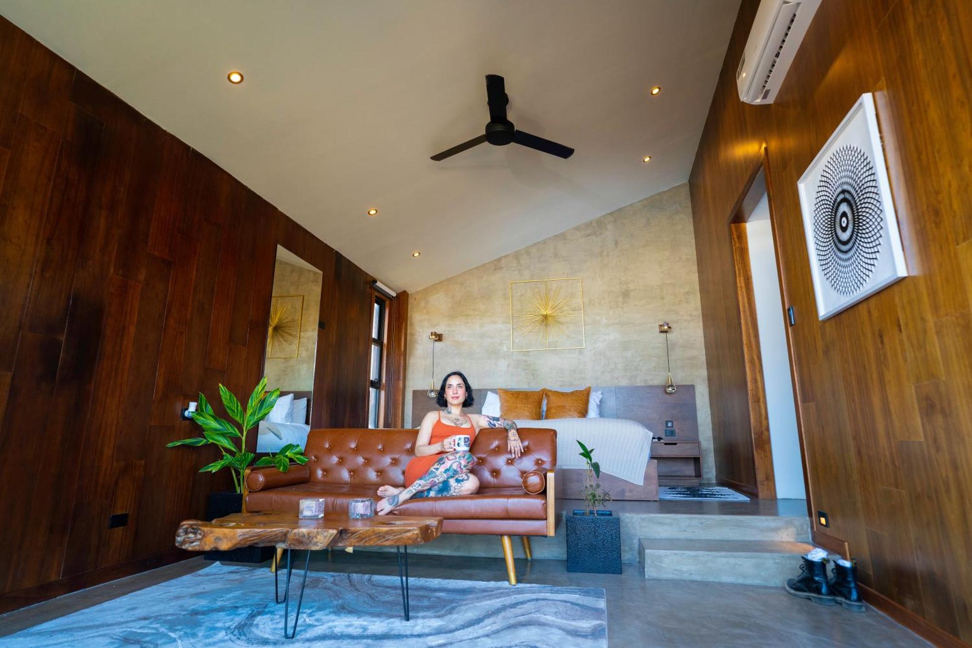 Bajo Estrellas Hotel Contemporaneo Валье-де-Гуадалупе Экстерьер фото