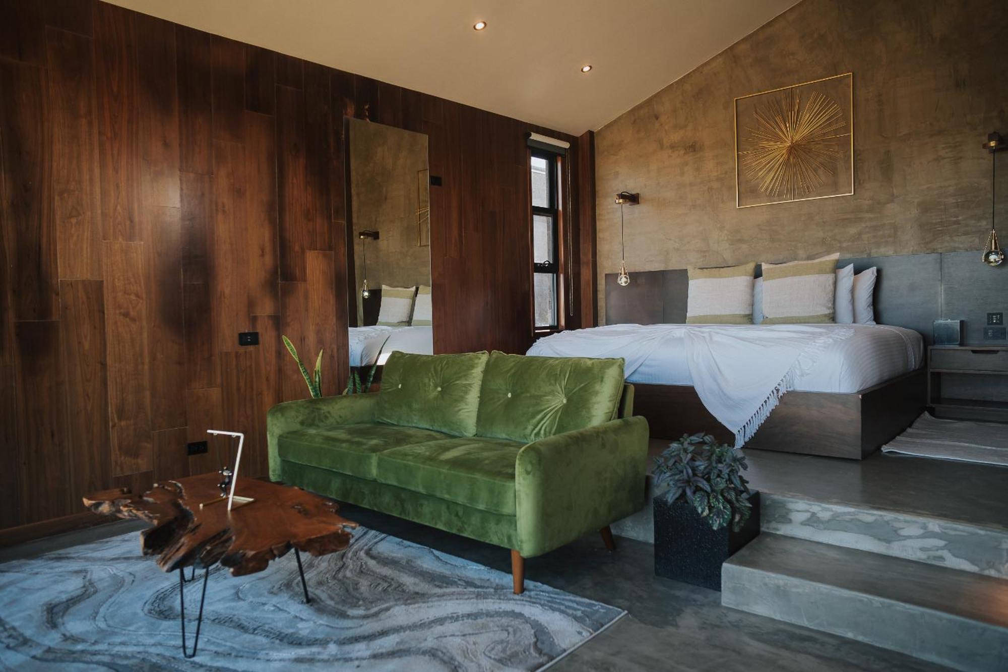 Bajo Estrellas Hotel Contemporaneo Валье-де-Гуадалупе Экстерьер фото